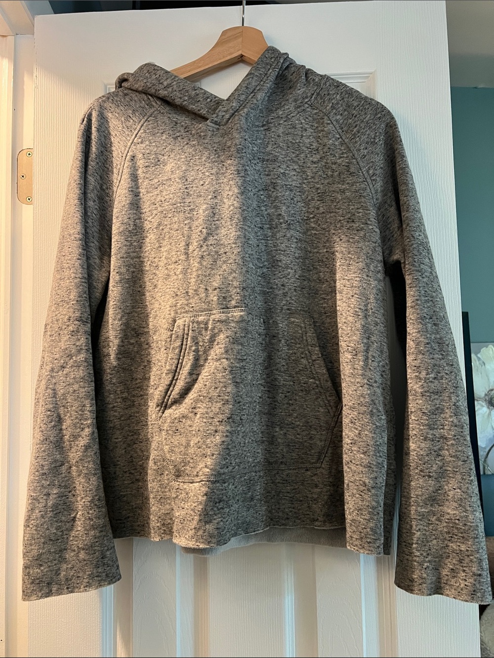 UGG Gray Hooded Plush Pullover